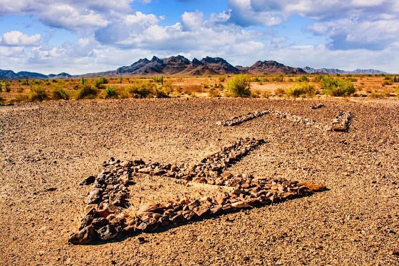 Quartzsite Rock Alignment - Image 1