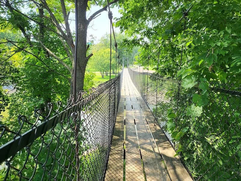 Estherville Swinging Bridge - Image 1