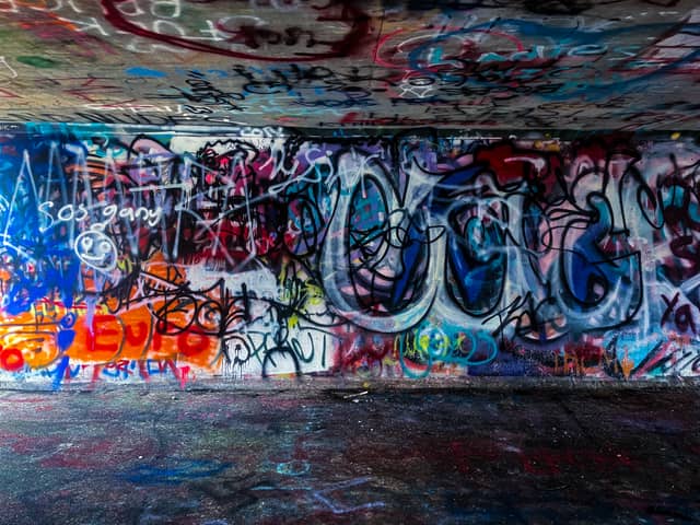 Horseshoe Curve Graffiti Wall - Image 1