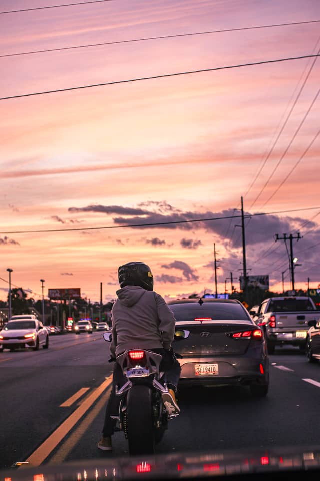 Hinesville Sunset Commute - Image 1