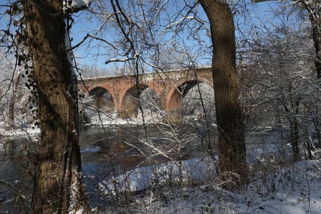 Neshaminy Creek Stone Arch Bridge - Image 1