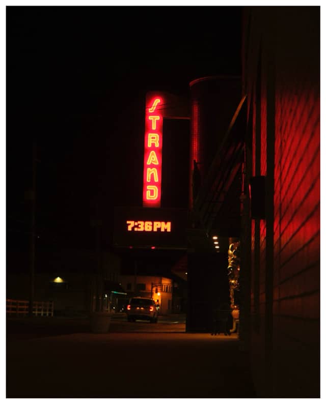 Strand Theatre Neon Sign - Image 1