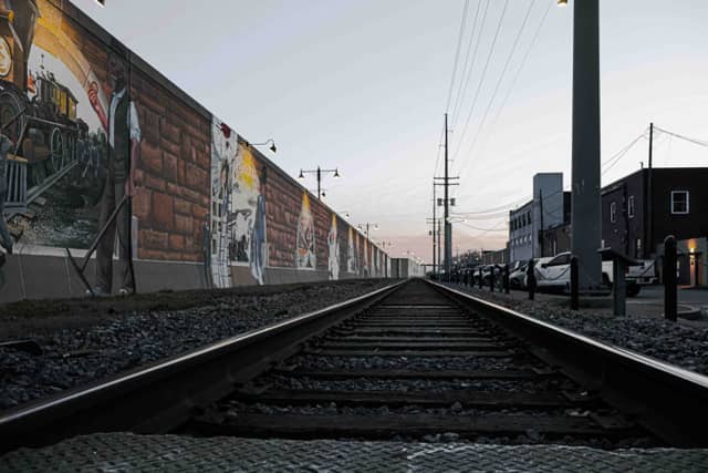 Cape Girardeau Floodwall Murals - Image 1