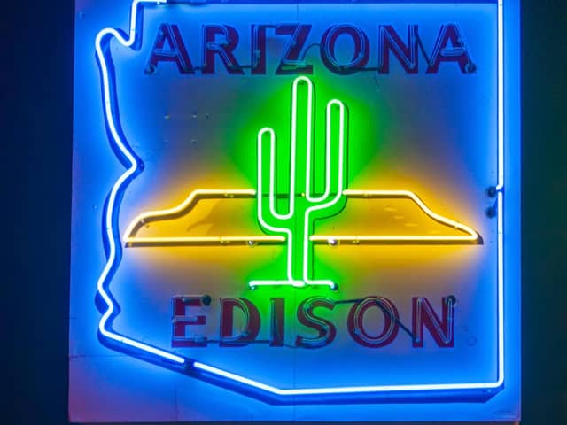 Arizona Edison Neon Sign - Image 1
