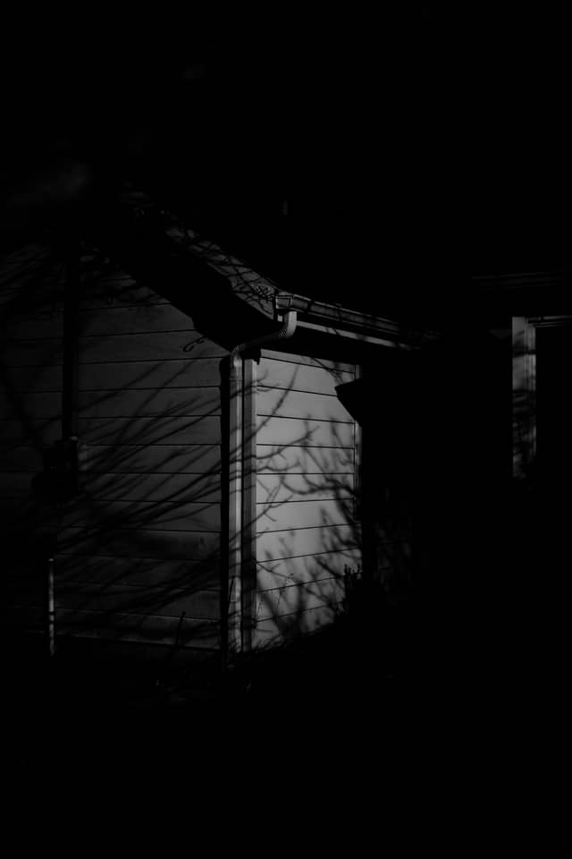Rural Outbuilding Shadow Play - Image 1