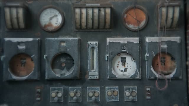 Vintage Industrial Control Panel - Image 1