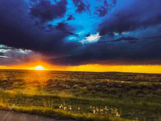 Central Valley Prairie Sunset - Image 1