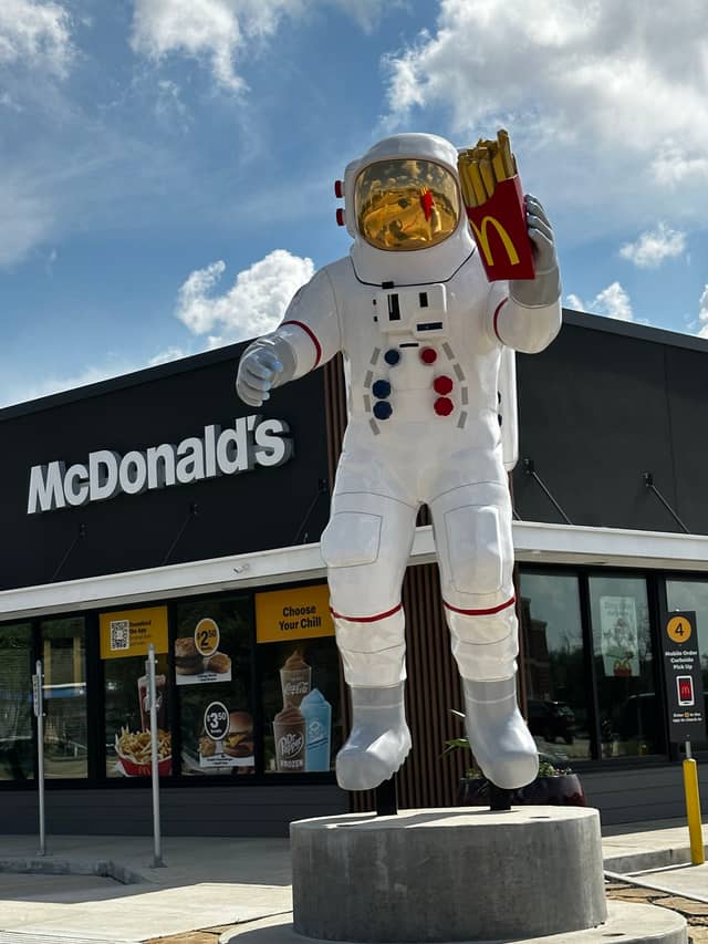 McDonald's Astronaut Statue - Image 1