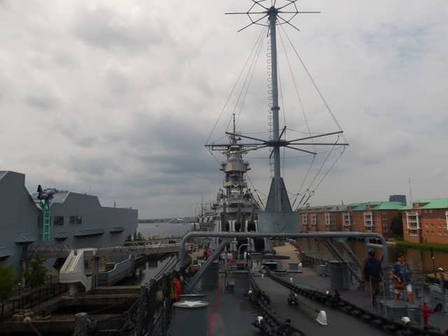 USS Wisconsin at Nauticus - Image 1