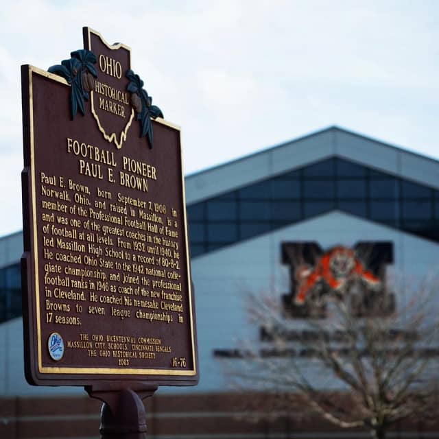 Paul Brown Historical Marker - Image 1