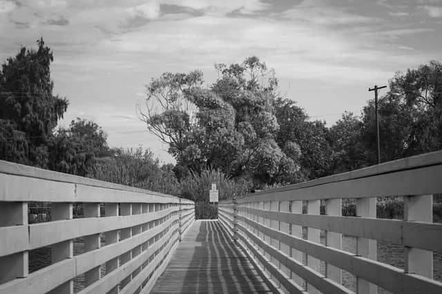 Colorado Lagoon Pedestrian Bridge - Image 1
