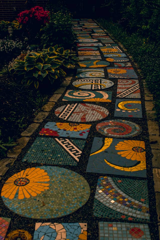 Frick Building Mosaic Garden - Image 1