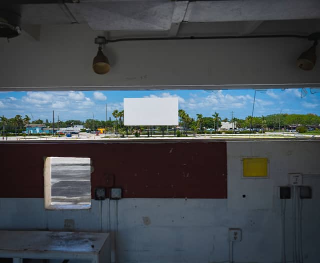 Lake Worth Drive-In Ruins - Image 1