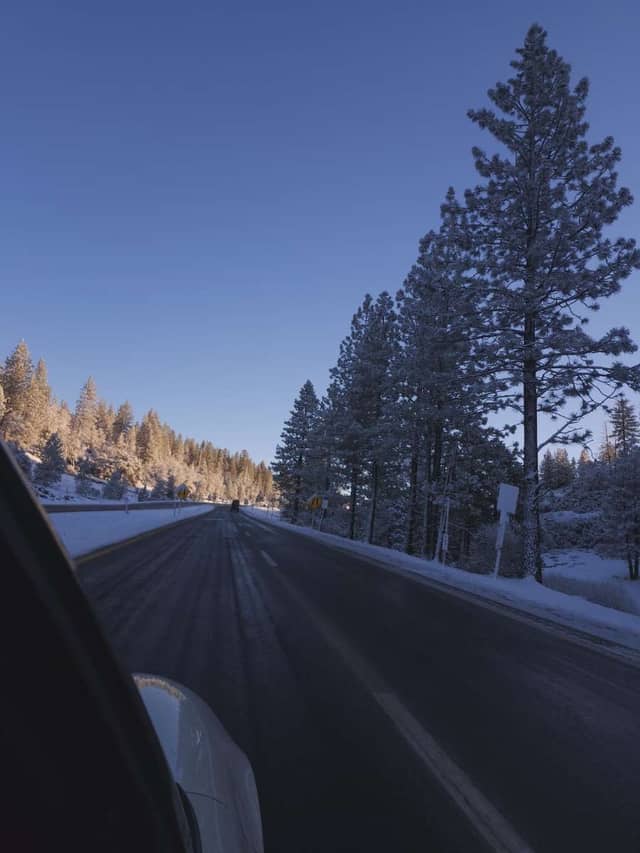 Sonora Pass Highway (CA-108) Winter Drive - Image 1