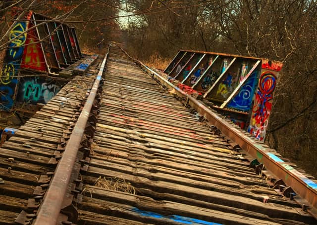 Abandoned Graffiti Railway Bridge - Image 1