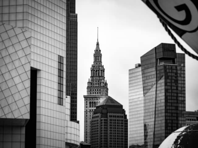 Terminal Tower from North Coast Harbor - Image 1
