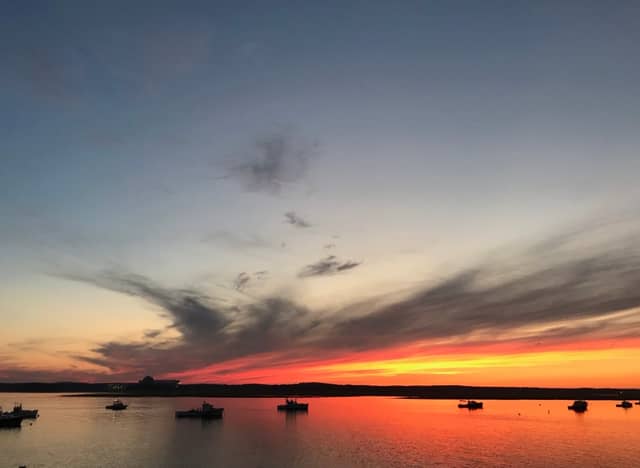 Hampton Harbor Sunset - Image 1