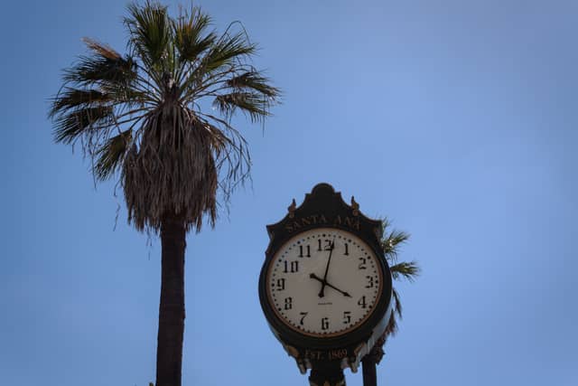 Historic Santa Ana Street Clock - Image 1