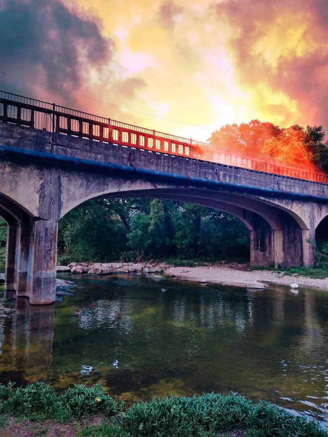 South Main Street Bridge over Nolan Creek - Image 1