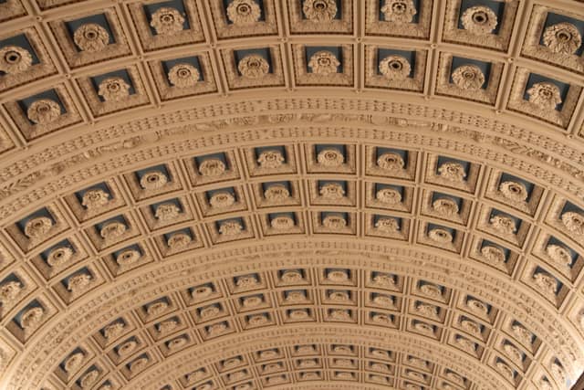 Ornate Neoclassical Coffered Ceiling - Image 1