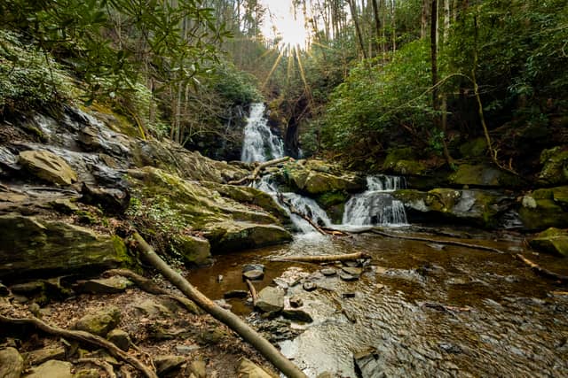 Alum Cave Trail Waterfall - Image 1