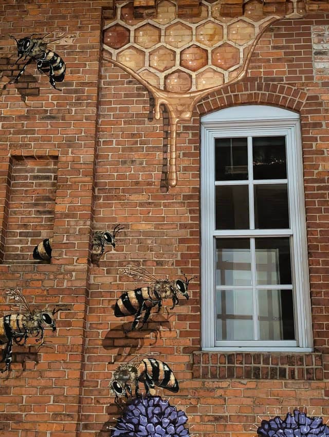 Honey Bee Mural - Image 1