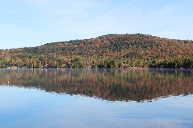Schroon Lake Autumn View - Image 1