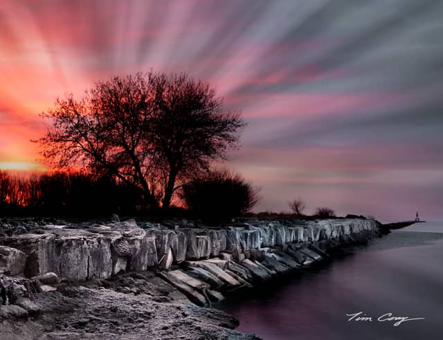 Kewaunee Harbor Shoreline - Image 1
