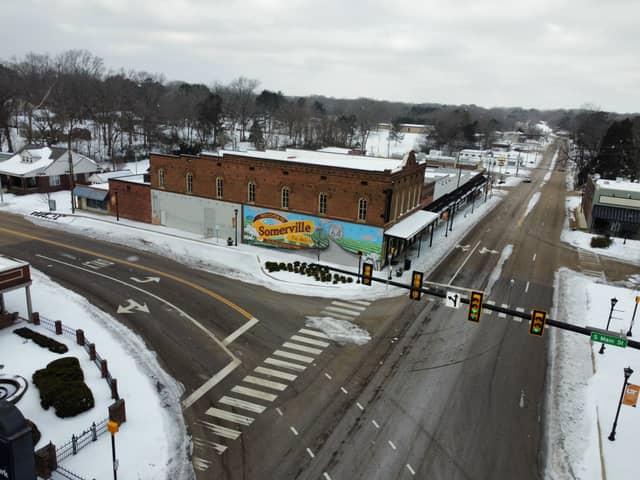 Historic Downtown Somerville Mural - Image 1