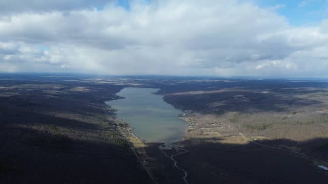 Hemlock Lake Aerial View - Image 1
