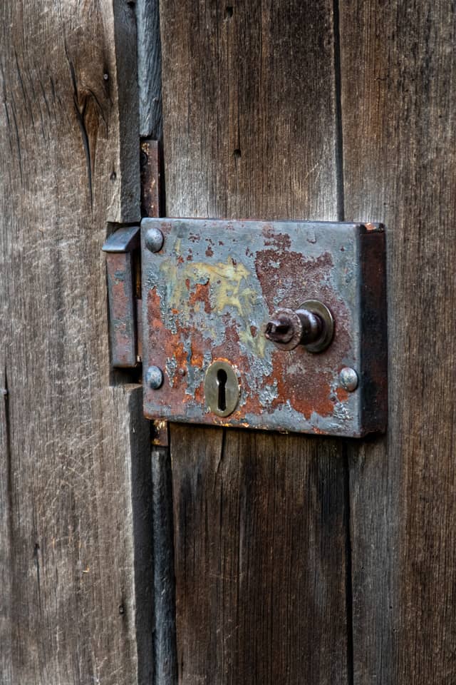 Rustic Barn Door Detail - Image 1