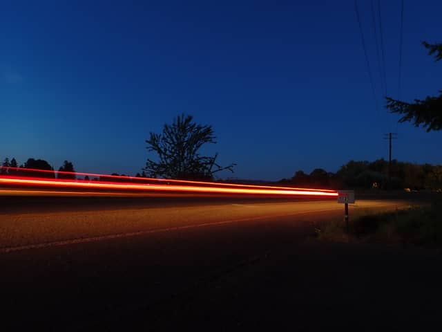 Baker Creek Road Light Trails - Image 1