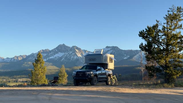 Sawtooth Mountains Overlook, Stanley - Image 1