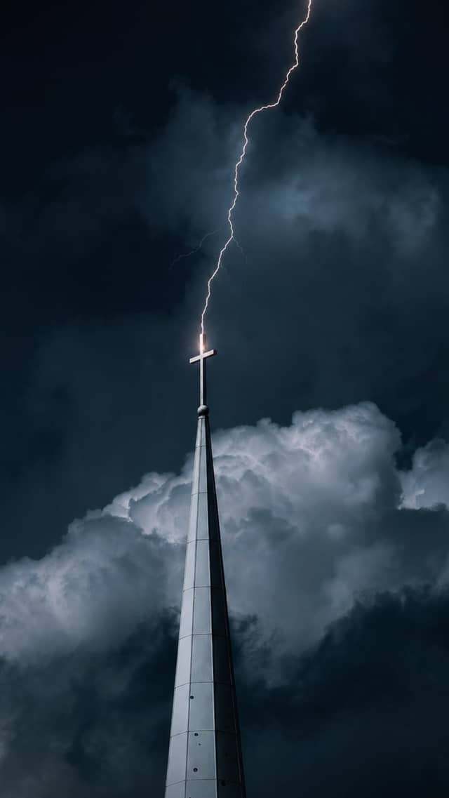 Trinity Baptist Church Spire - Image 1