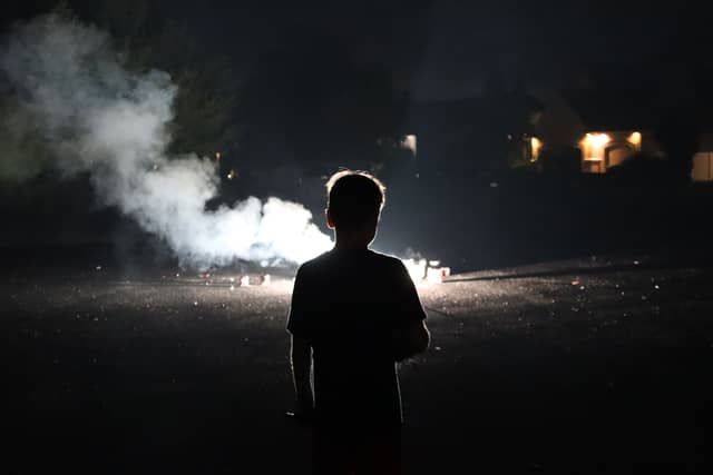 Syracuse Suburban Night Scene - Image 1