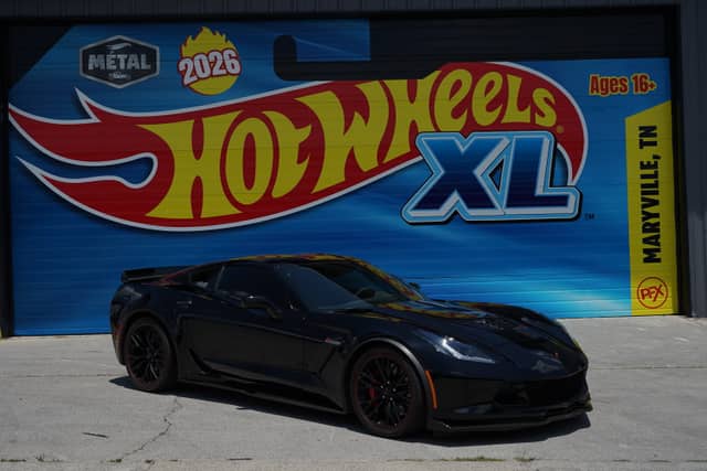 Life Size Hot Wheels Mural - Image 1