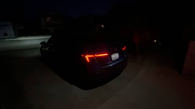 Bakersfield Residential Night Scene - Image 1