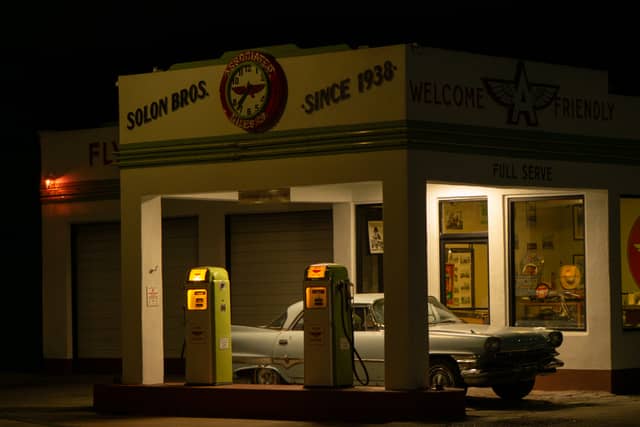 Niles Flying A Gas Station - Image 1