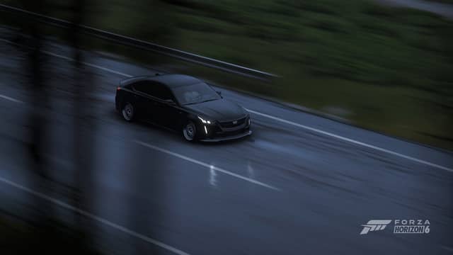 Moody Highway Panning Shot - Image 1