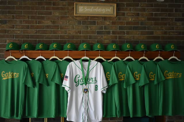 Gators Sports Apparel Display - Image 1