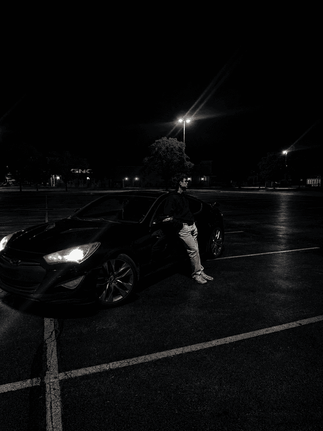 Broken Arrow Night Parking Lot - Image 1
