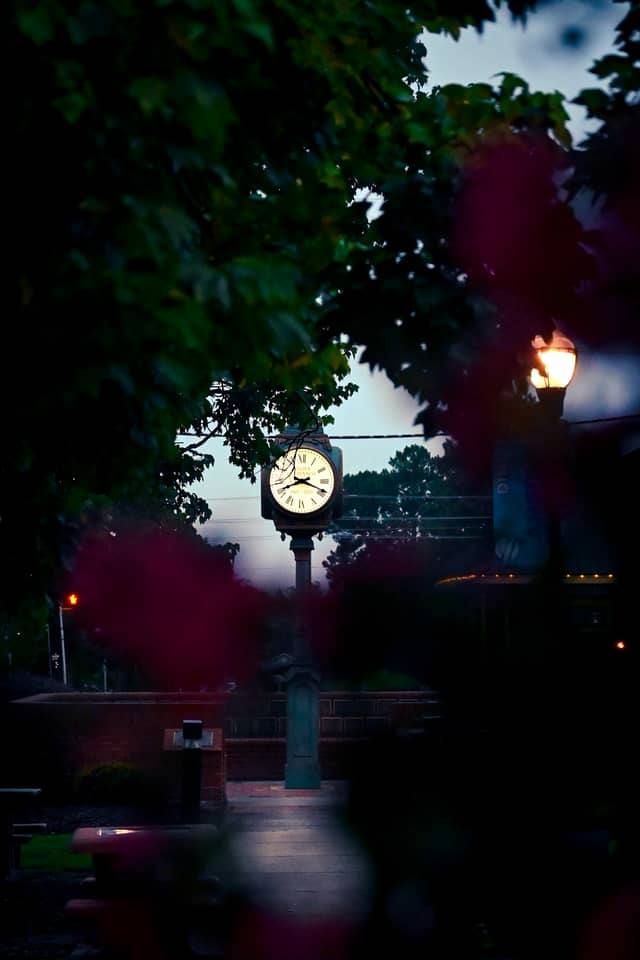 Angier Town Clock at Depot Square - Image 1