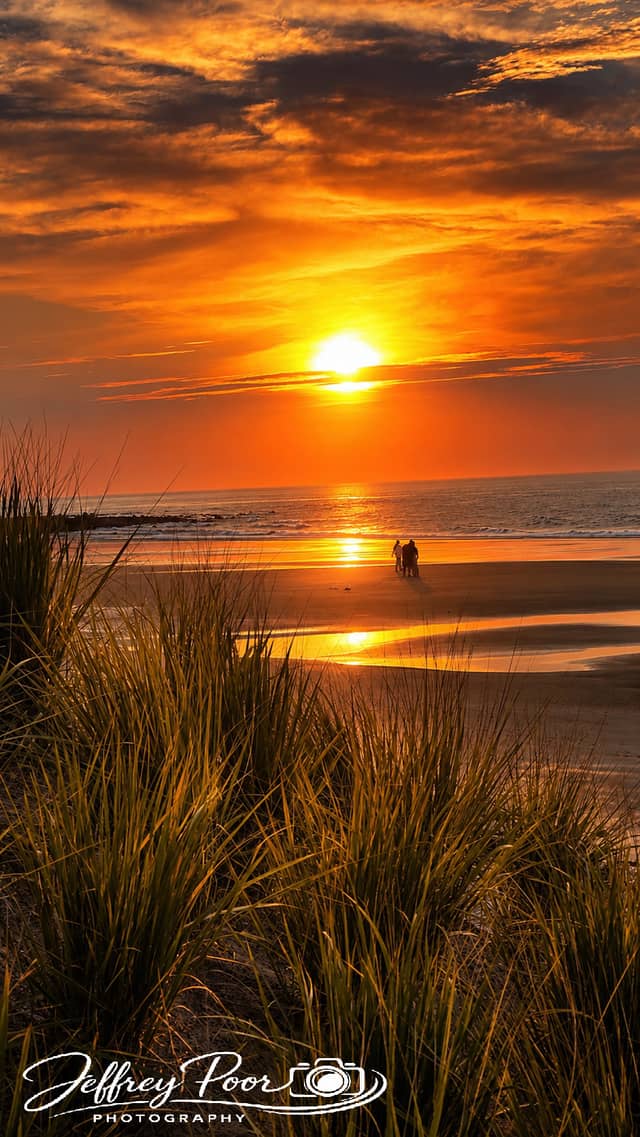 Moody Beach Sunset - Image 1