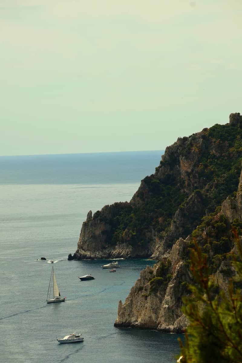 Amalfi Coast Cliffside Overlook - Image 1
