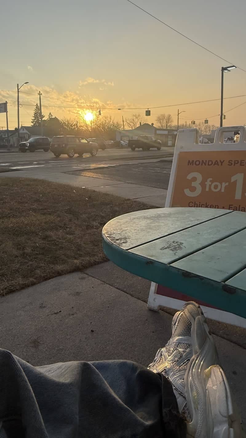 Al-Sultan Restaurant Patio Sunset - Image 1