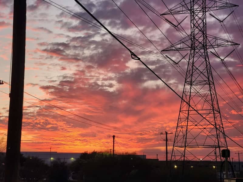 Schertz Industrial Sunset - Image 1