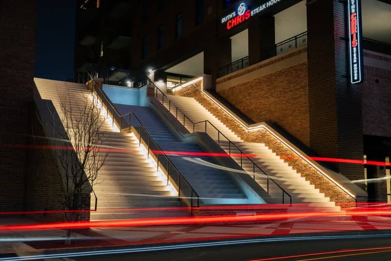 Water Street Illuminated Stairs - Image 1