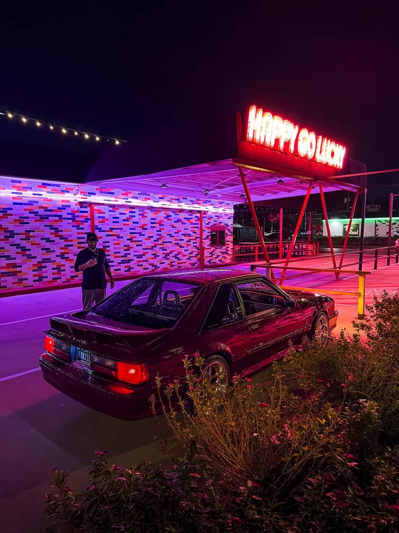 Happy Go Lucky Neon Sign - Image 1
