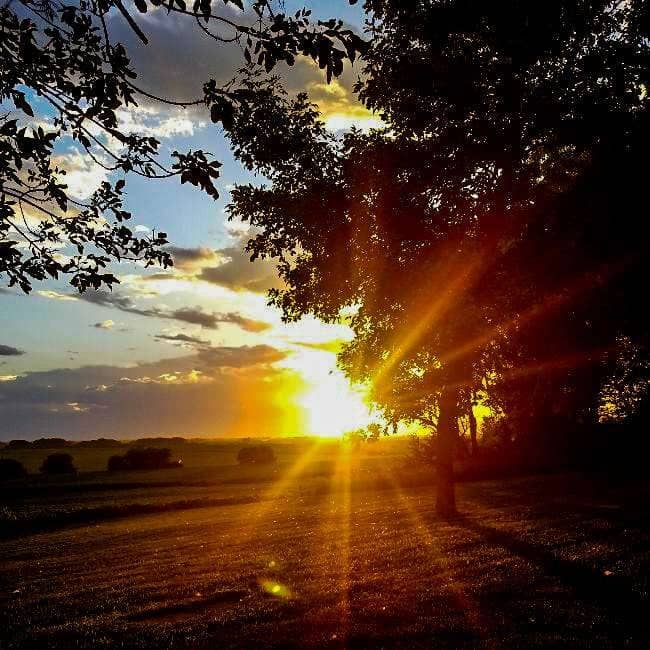 Fremont Rural Plains Sunset - Image 1