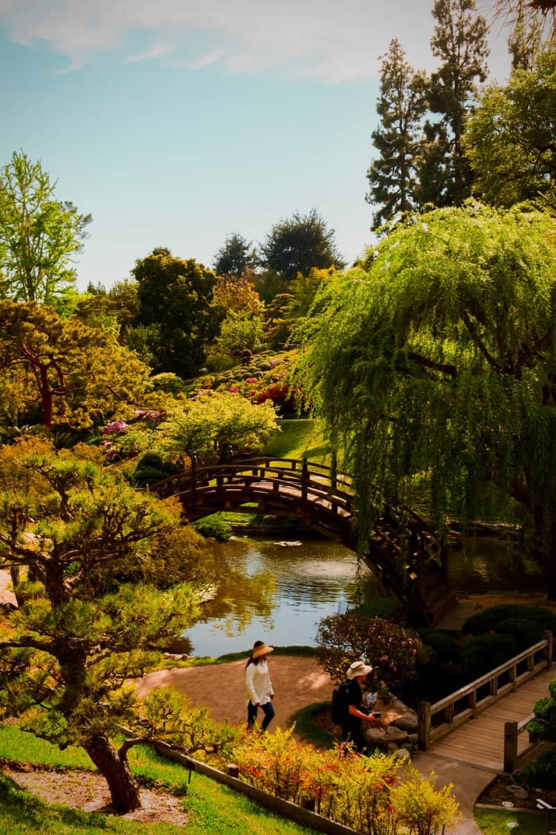 Moon Bridge at The Huntington Japanese Garden - Image 1